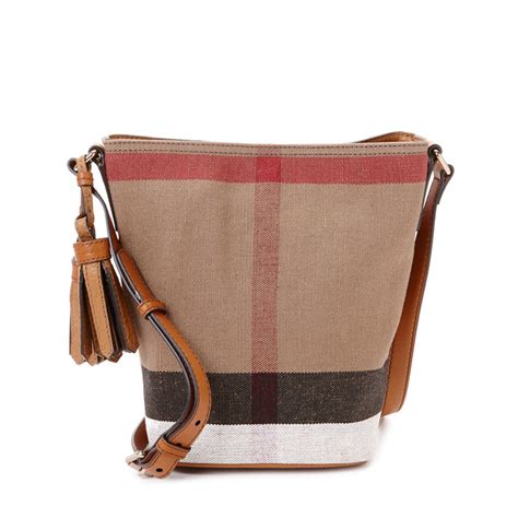 burberry ashby ebay|Burberry ashby canvas bucket bag.